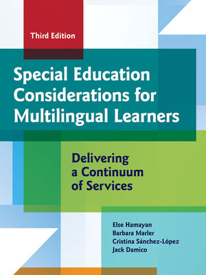 cover image of Special Education Considerations for Multilingual Learners